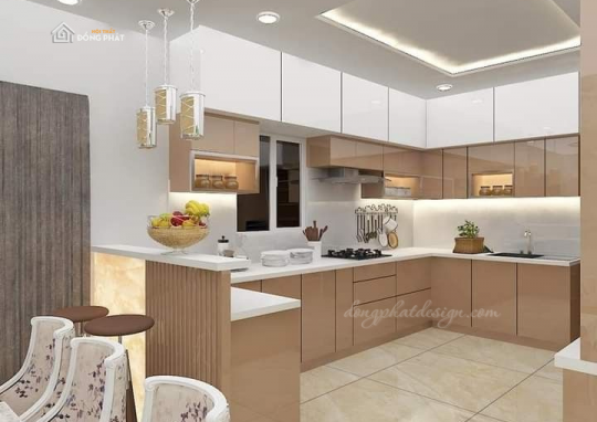 15+ Mẫu nội thất nhà bếp thông minh cho nhà chật thêm rộng