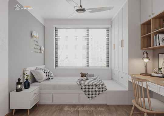 30+ Mẫu Thiết Kế Nội Thất Phòng Ngủ Nhỏ Diện Tích 10m2-12m2-15m2