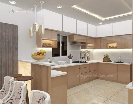 15+ Mẫu nội thất nhà bếp thông minh cho nhà chật thêm rộng