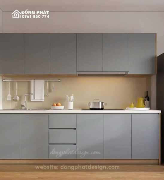 TỦ BẾP THẲNG | TỦ BẾP CHỮ I | TỦ BẾP GỖ CÔNG NGHIỆP MDF 