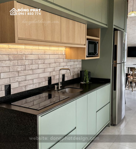 TỦ BẾP THẲNG | TỦ BẾP CHỮ I | TỦ BẾP GỖ CÔNG NGHIỆP MDF 