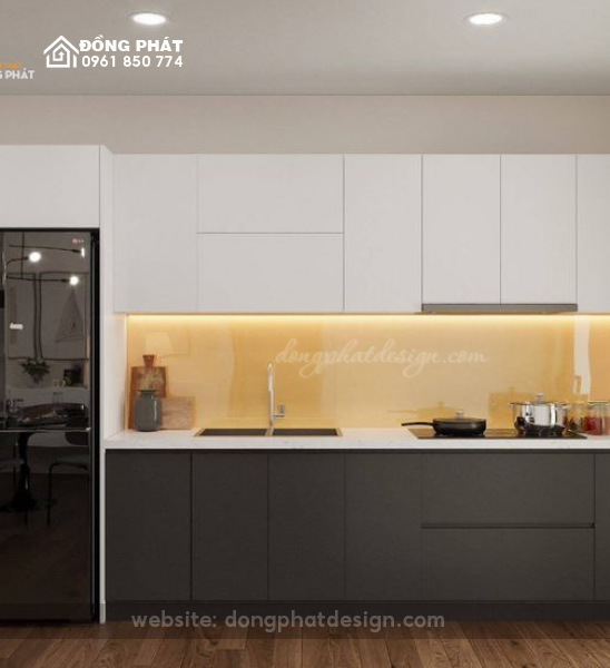 TỦ BẾP THẲNG | TỦ BẾP CHỮ I | TỦ BẾP GỖ CÔNG NGHIỆP MDF 