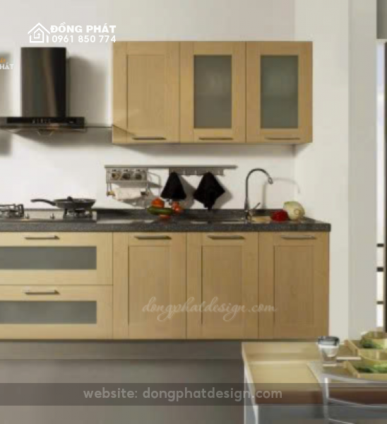 BẾP THẲNG CHỮ I | BẾP CÔNG NGHIỆP MDF 